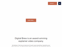 Tablet Screenshot of digitalbrew.com